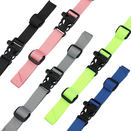 JURENEE 5 Stück Brustgurt Rucksack Kinder, Rucksack Brustgurt Nachrüsten, Polyester Material Brustgurt für Rucksack, Einfach zu Bedienen, Geeignet für Joggen, Wandern