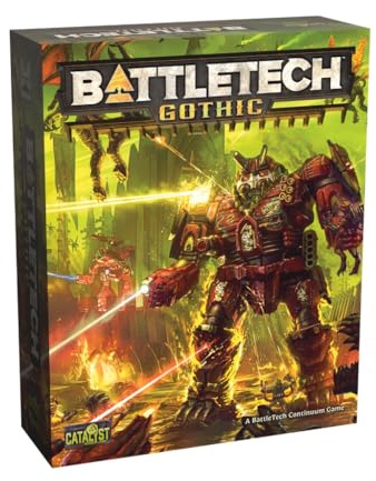 BattleTech Gothic - Kernbox-Set mit Miniaturen & Regelbuch | Catalyst Game Labs | Sci-Fi Strategie Miniaturen Spiel, Blau/Weiß