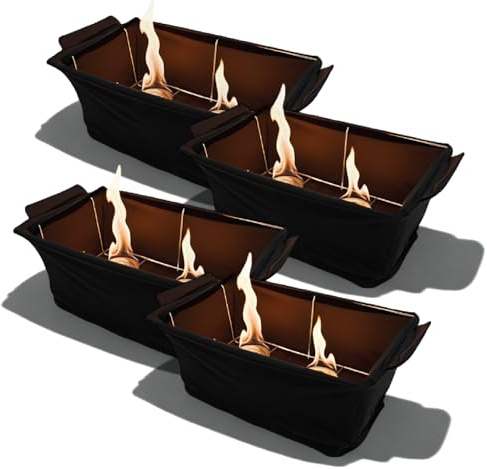 Alpha Living Chafer Wind Guard 4-Pack – Wind Blocker for 20 x 12 x 6.5In Disposable Chafing Dish Rack – Durable Fabric Dish Racks Windcover – Reusable and Easy Fit Catering Supplies Buffet Display