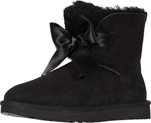 UGG Australia Donna Gita Bow Mini Suede Stivali