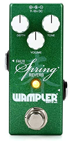 Wampler Mini Faux Spring Reverb Gitarr Effektpedal