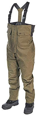 Daiwa Game Latzhose, Größe XL, DGBB-XL, khaki