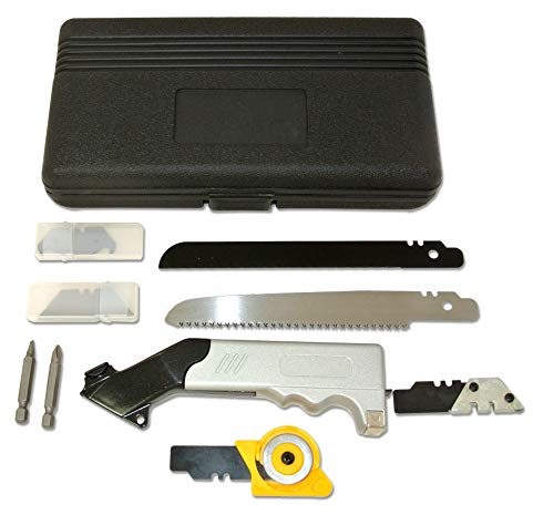 Handsäge Set, 8 in 1 Bügelsäge Multifunktionssäge Hacksäge, Metallsäge/Sägeblatt Set für Glas, Fliesen, Holz, Kunststoff