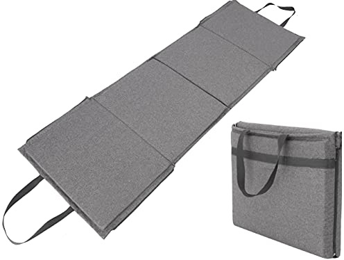 Strandmatte, 2in1 Sonnenliege, Strandmatte faltbar zu Tasche, 2in1 Faltbar Campingmatte für Outdoor, Park, Garten, tragbar - viele Farben, 177x54 cm