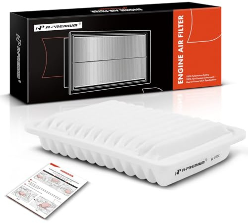 A-Premium Engine Air Filter Compatible with Toyota, Pontiac & Scion Models