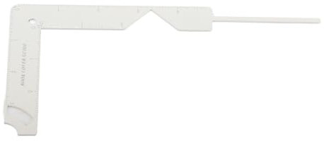 Bucheinband Anleitung Metall Bucheinband Bucheinbänden Herstellen Werkzeug Spanplatten Einbänden Albumplaner Buchbinder Lineal für Zuhause, Schule, Scrapbooking