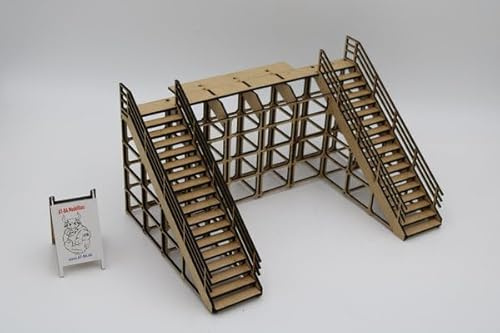 220134 Slotcar Ponte Sdraio adatto per Slotcar Ponte 220084 Legno