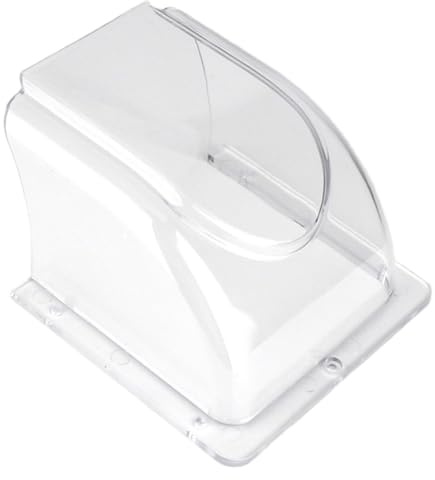 Regenabdeckung für Klingel – Robustes Outdoor-Klingelschild, wetterfeste Türklingelabdeckung | Multifunktionaler transparenter Klingelschutz, wasserdichter Schutz