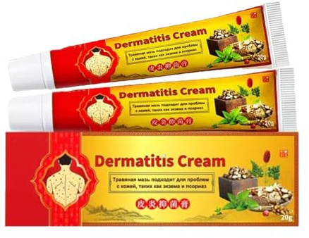 Antifungal Ointment,2PC Antifungal Cream Dermatitis Eczema,Antibacterial Cream, Suitable for Sensitive,Relieve Skin itching, Resist Bacteria and Moisturize Skin (20g)