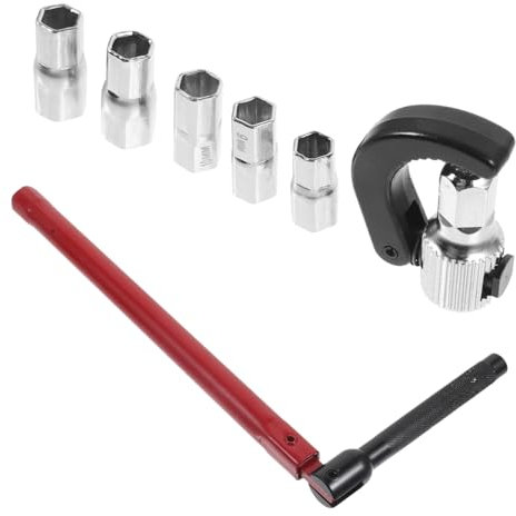 ANDRESLAD Multifunctional Sink Wrench Set Tap Wrench Tool for Plumbing Repair Toilet for Tight Spaces
