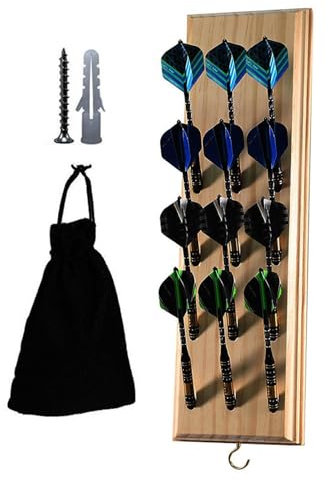 Dart-Wandhalter, Dartständer aus, Dart-Aufbewahrung, Wandmontage, Dart-Display-Rack, einfach zu bedienen, tragbar für Surrounds & Schränke