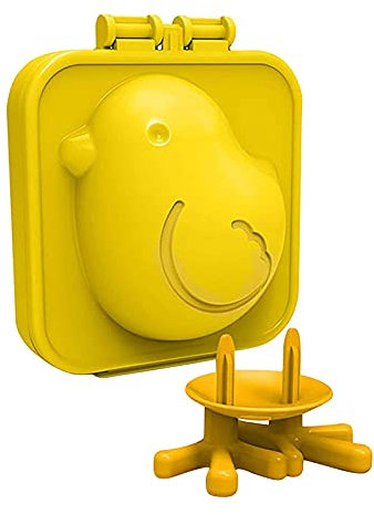 Stampo per uova sode – stampo per uova sode a di pollo kawaiii, stampo per uova sode a di pollo con design creativo, gadget divertente per bambini, preparazione pasti, decorazione per