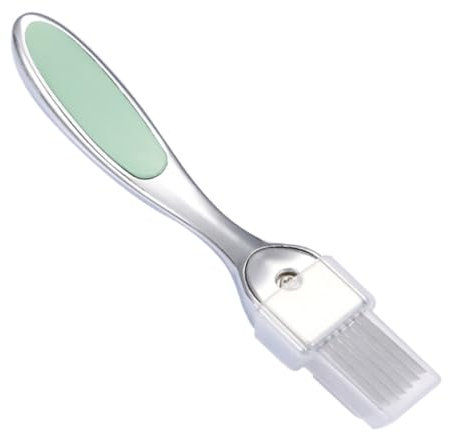 BRIGHTFUFU 1pezzi Affettaverdura Multifunzionale Di Tritatutto Per Aglio e Cipolle Design Ergonomico Con Manico Curvo Verde Utensile Pratico Per Verdure e Preparazioni Cucina