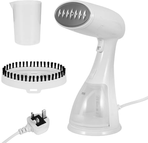 PZJFH Handheld Travel Steamer, ferro da stiro portatile a vapore, riscaldamento rapido, pieghevole, leviga le rughe, ideale per i viaggi e la casa (300 ml)