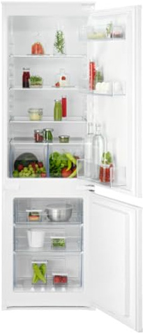 AEG NSC6N18ZES 6000 TwinTech 227l No Frost Integrated Fridge Freezer