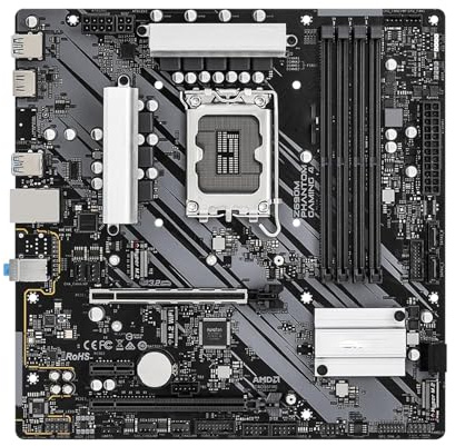 Carte mère Carte mère Fit for ASROCK Z690M Phantom Gaming 4 Z690 Micro ATX LGA 1700 for processeur i7-13700KF i5-13600KF 12400F DDR4 2xPCIe .0 M.2 NVMe