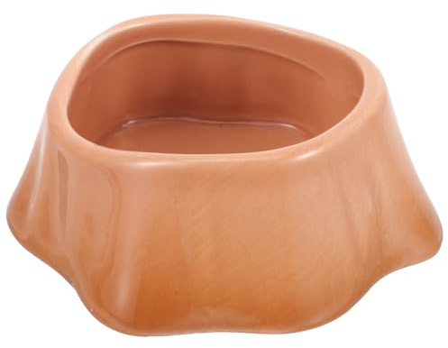 SEWACC Gamelle Céramique pour Hamster et Petits Animaux Bol Stable Anti-Renversement Bol Compact pour Rat Cochon et Hérisson