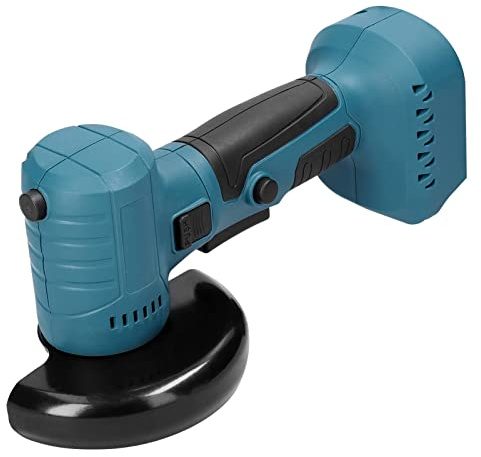 Amoladora angular portátil sin escobillas inalámbrica de 20V recargable con rotación 180 máquina multifuncional pulido y corte botón constante tapa protección metálica para limpieza juntas baldosas ma