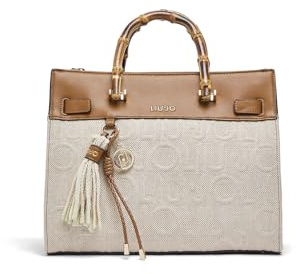Liu Jo Borsa donna M Tote Manhattan naturale BS26LJ45 AA6086 T381A