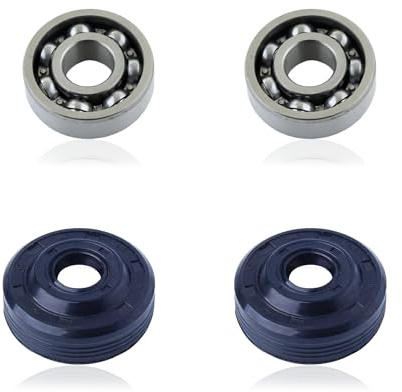 HAISHINE 2Set Guarnizione Albero Motore Guarnizione Tenuta Olio per Husqvarna 36 41 136 136E 137 137E 141 141E 142 235E 240E Parti Motosega 530056363