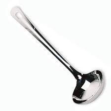 CAZO PARA SERVIR ACERO INOX - 30 CTM