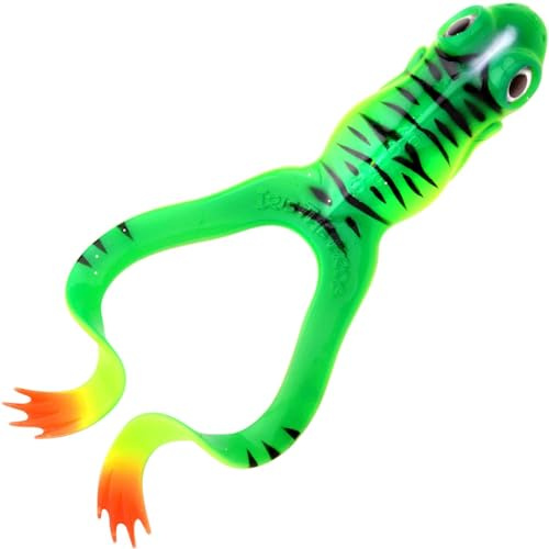 Spro Gummiköder zum Raubfischangeln 15cm 34g Iris The Frog, Farbe:Firetiger