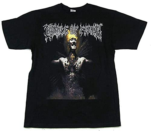 jje Cradle of Filth Demon T Shirt Shat Out of Hell XL Black
