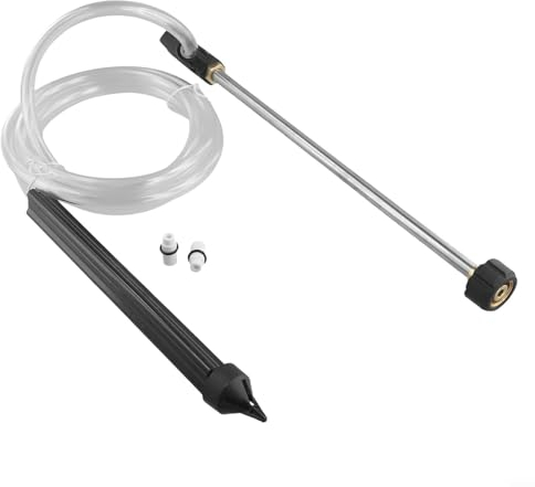 Hasaller Pressure Washer Sandblasting Kit Washer Sand Blasting Hose with M22 to Connector, 2 Ceramic nozzles