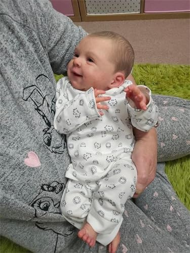 Anano Reborn Puppen Junge 48 cm Reborn Babypuppen Die Wie Echt Aussehen Baby Puppen, Reborn Puppen Lebensecht Reborn Baby Junge Lebensecht Für Erwachsene