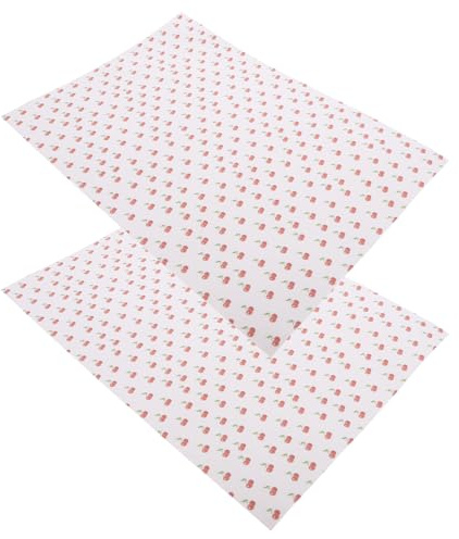 Hohopeti Pegatinas De Pared Autoadhesivas para Mini Casa 1:12, Papel Pintado Recortable 2 Piezas, Papel Pintado para Decoración De Casas De Muñecas, Accesorio para Juegos y Manualidades Infantiles