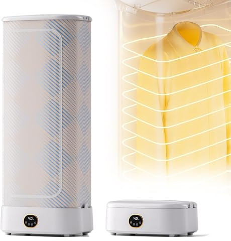 ELIKBH Automatic Clothes dryer Machine Ironer with Telescopic Rod 1000W Automatic Ironing Station for Folding Cupboard