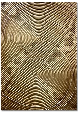 NANKAI Art Hand-Painted Modern Abstract Oil Painting 40x28 Inches Gold Texture Oil Painting Home Office Corridor Wall Decorative Art Painting