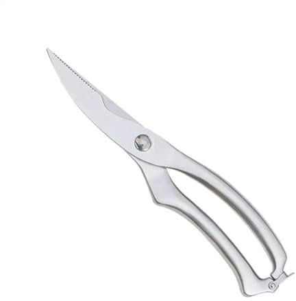 Prettiee Ciseaux de Cuisine, Ciseaux de Cuisine Multifonctions en Acier pour Couper Les os de Poulet et de Canard