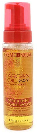 Creme of Nature Mousse coiffante à l’huile d’argan