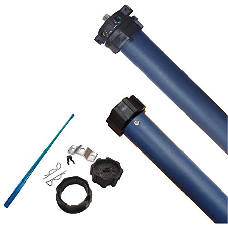 Rollladenmotor/Rollladenantrieb, 20 Nm, 45 kg Zugkraft, für 60 mm 8-Kant Rollladenwellen, Rolladenmotor mit mechanischen Endschaltern (1 ST)