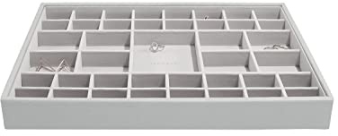 Stackers Pebble Grey Supersize Jewellery Box Trinket Layer