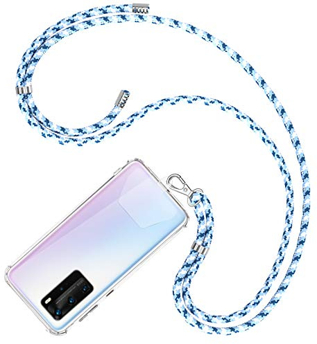 COCASES Universal Handyband zum umhängen, Schlüsselband Halsband zum Umhängen kompatibel mit meisten Smartphones（Mint Camo）