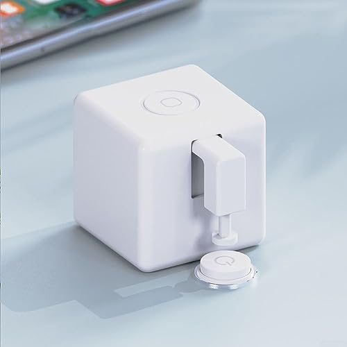 intelligent - Fingerbot Plus, pour Zigbee sans fil Smart Light Switch Bouton poussoir Bot, télécommande Smart Life pour Tuya App, Ajouter Fingerbot Hub Make it