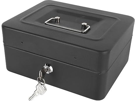 Spardose, Geldkassette, Praktisch, Großer Stauraum, Sicher, Hohe Härte, Geldspar-Organizer-Box Für Einkaufszentren, Cafés(M)