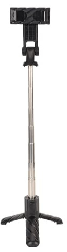 Trépied Perche à Selfie de 70 Cm Tout en 1 avec Télécommande Trépied Mobile Trépied Rotatif Extensible Support pour Téléphone Portable et Smartphone Universel