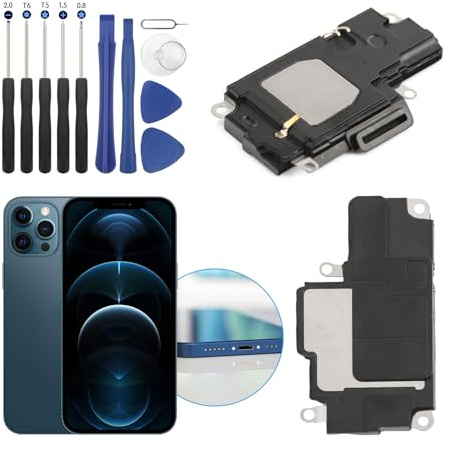 Sostituzione altoparlante forte per iPhone 12 Pro Max Ringer Speaker Buzzer Assembly sostituzione con strumenti di riparazione