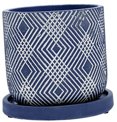 Supvox 1 Satz Blumentopf Erhöhter Pflanzer Mini Kleine Sukkulentöpfe Saftig Draussen Blumentöpfe Tischblumen-bonsaischale Baum Töpfe Dekorativer Keramiktopf Kaktus Zement Blumenkorb