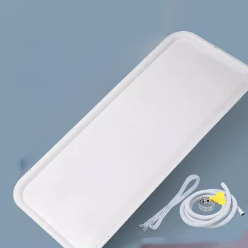 Tubo Scarico Condensa Condizionatore, Vaschetta di Raccolta in Plastica, Kit Drenaggio unità Esterna Condizionatore, Evitare Gocciolamenti d'Acqua