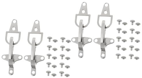 Tofficu 4paare Zinklegierungs Gürtelschnallen Interlock Schnallen Für Taschen Dekorative Schnallen Für Kleidung Leicht Und Langlebig Installieren