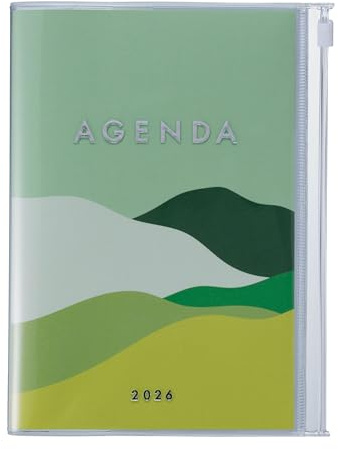 MARK'S 2025/26 Taschenkalender, B6 Mountain, Green: Von Oktober 2025 bis Dezember 2026