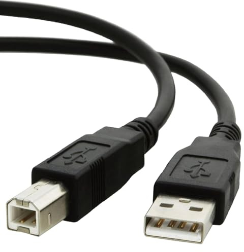 Cavo USB B MIDI, cavo USB B midi per tastiera AKAI Professional MPK Mini MK3/MPK Mini Plus/MPC Key 37/MPD218/MPC One/MPK225/MPK261/LPK25/LPD8 MIDI Keyboard Controller