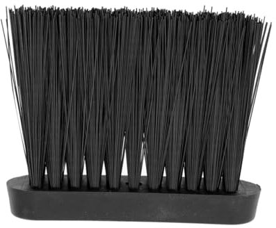 WESIEVYA Fireplace Cleaning Brush Broom Soft Head Replacement for Ash Dust Sweeping for European Style Villas and Wood Burning Stoves Handheld Cleaner Tool