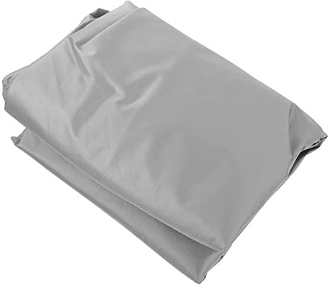 Yardwe 1 STK Bunkerabdeckung Sand-Kit Stützstange für Boote Sechseckiger Sandkasten faltbar sandkastenabdeckungen staubstopp Sandkastenschutz Schutzhülle 190t Oxford-Stoff Grey