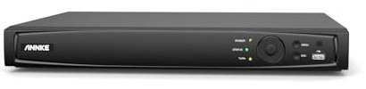 ANNKE 16-Channel PoE NVR for Security Camera | 12MP Surveillance System | Supports 4K/8MP/5MP/4MP/2MP IP Cameras | H.265+ Storage | AI Motion Detection | 24/7 Recording | (0TB NO HDD)