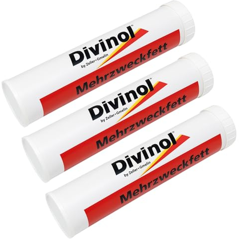 Divinol 1-120 SET - Lithium Mehrzweckfett – Schmierfett NLGI 2 – reibungsverschleißmindernd – für Kfz, Bau, Industrie & Fahrrad – geeignet für Fettpresse (3)